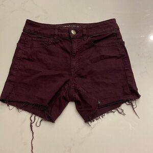 American Eagle Maroon Shorts 
Great Condition